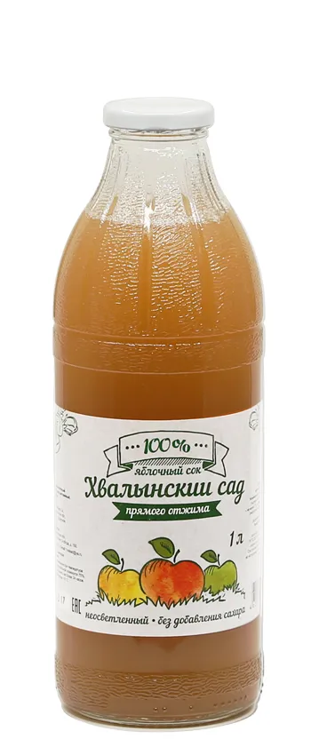сок яблочный натуральный хвалынский сад™ в Саратове и Саратовской области