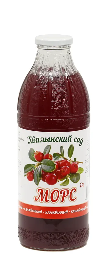 морс ягодный Клюква Хвалынский сад™,1л. в Саратове и Саратовской области